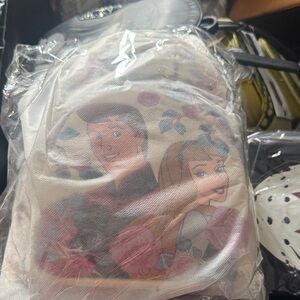 Loungefly White and Pink Backpack